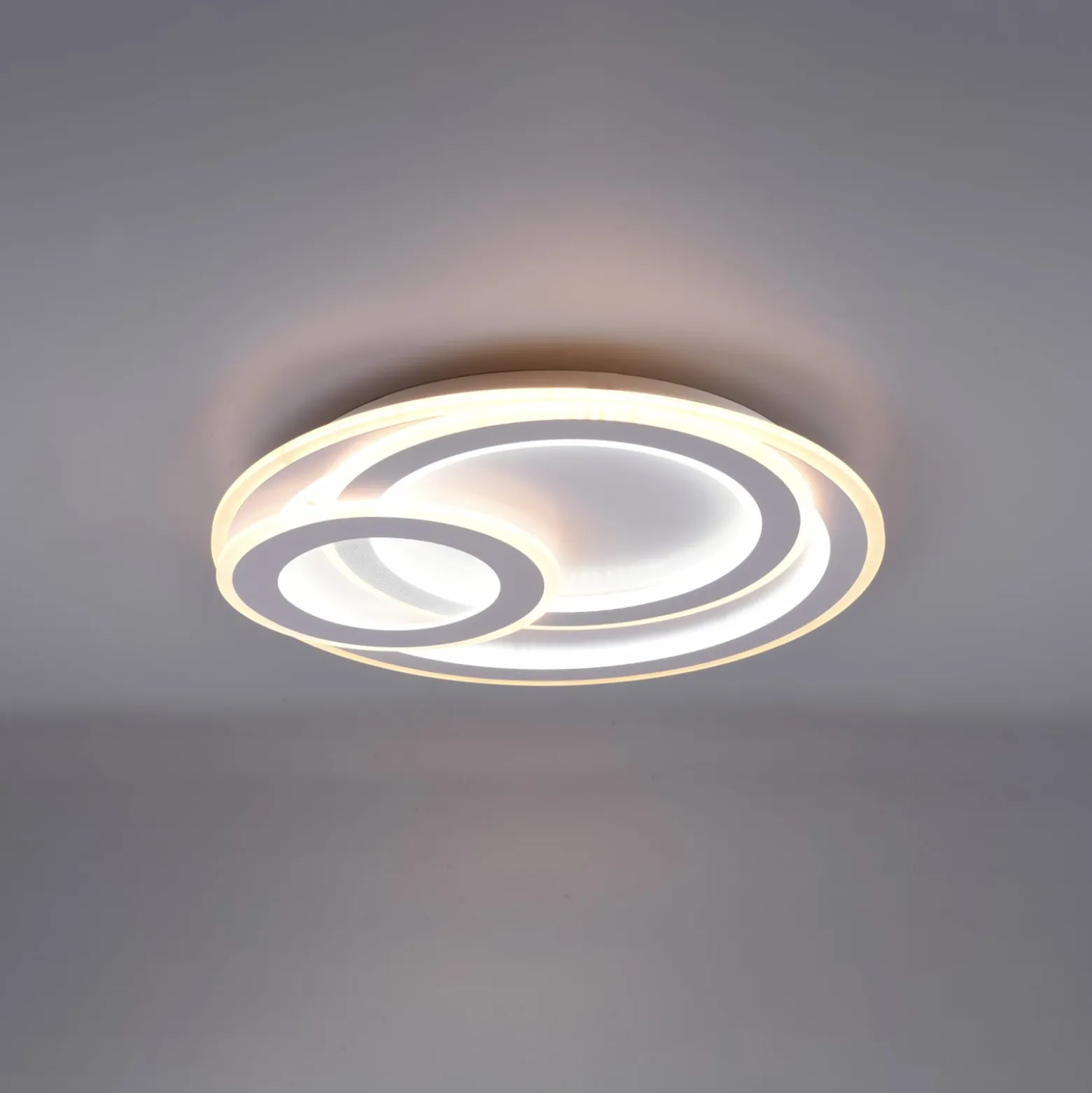 LED-Deckenlampe Mita mit Fernbedienung, CCT, rund