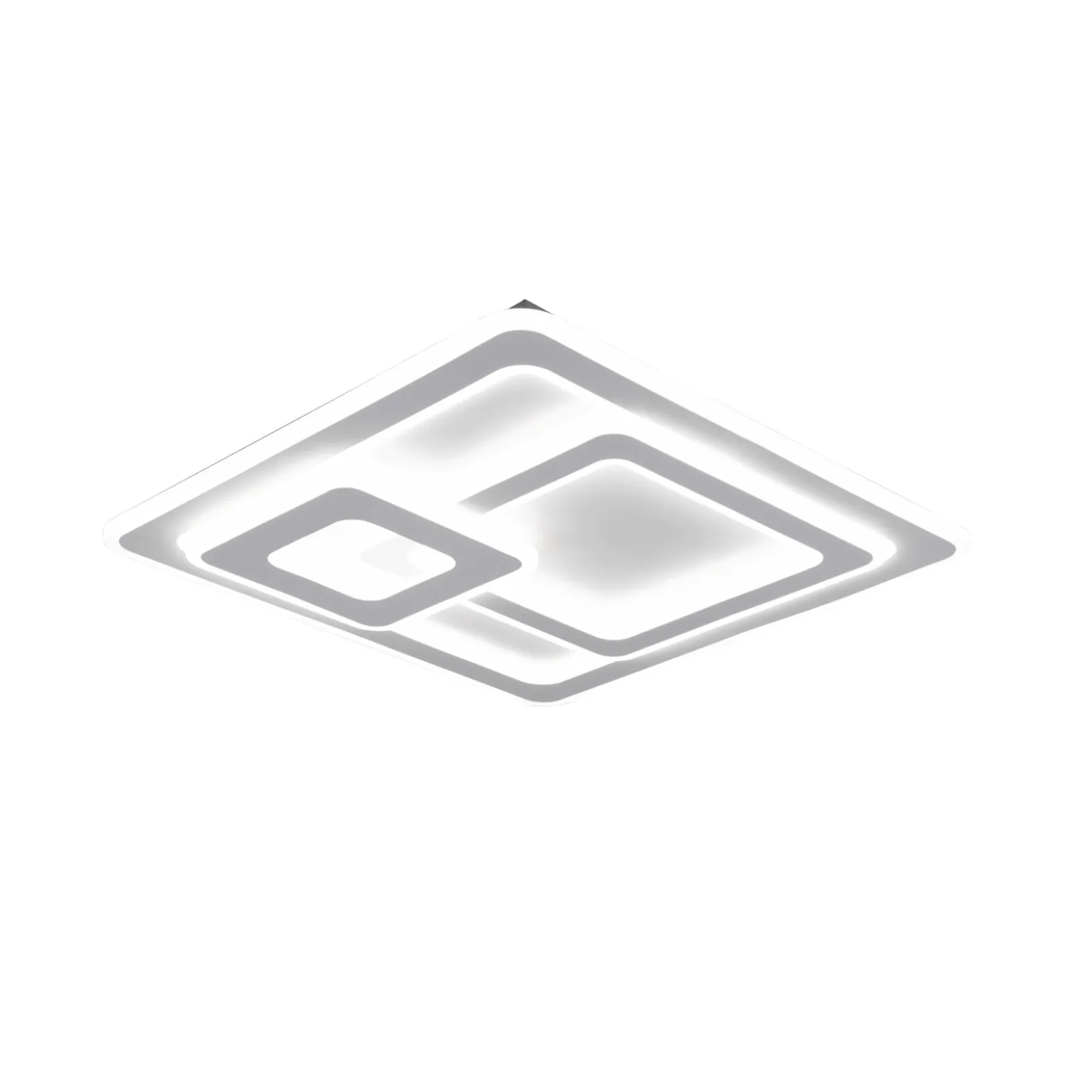 LED-Deckenlampe Mita mit Fernbedienung, CCT, eckig
