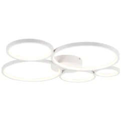 LED-Deckenlampe Rondo, weiß matt