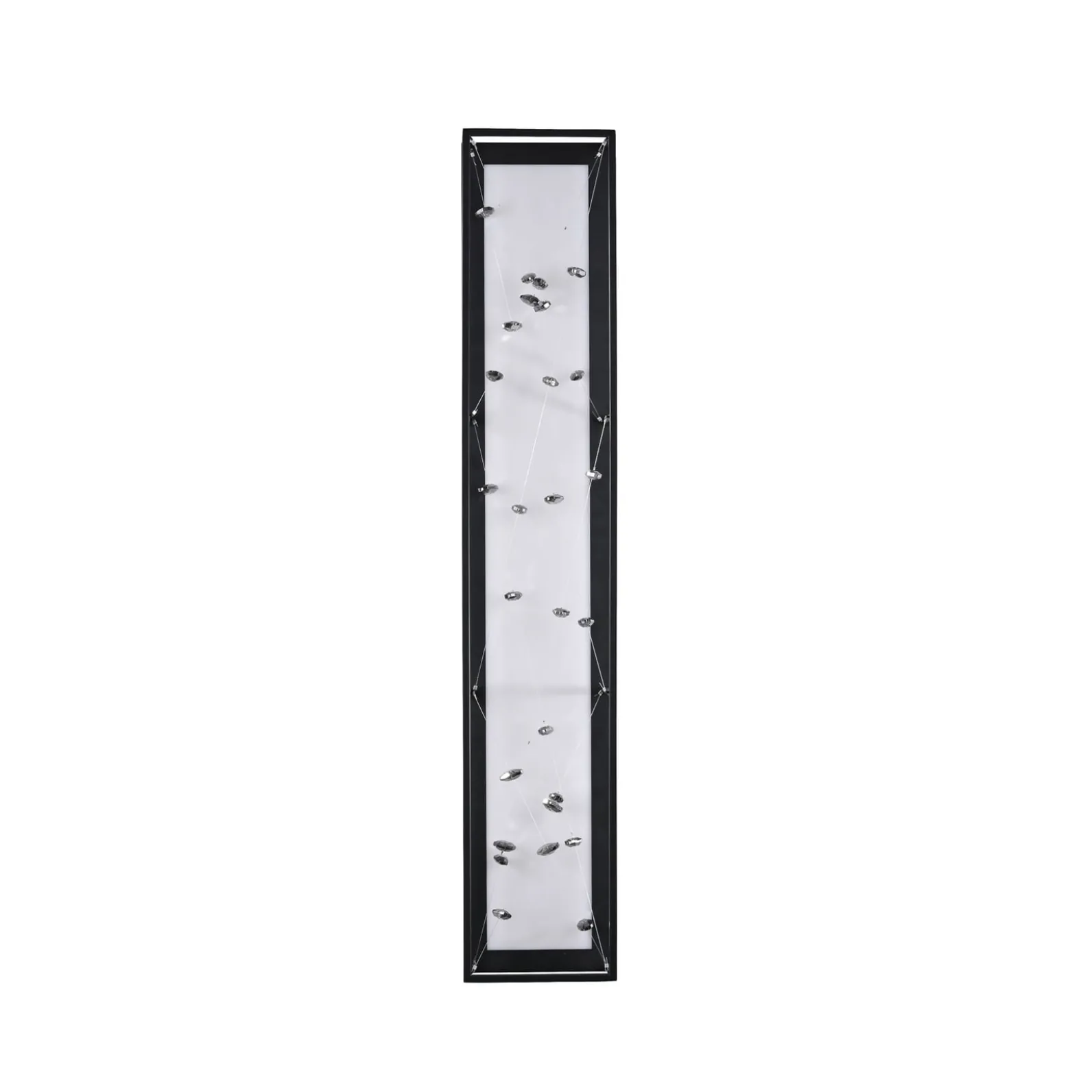 LED-Deckenlampe SKINA, schwarz, 112 cm CCT dim Fernbedienung