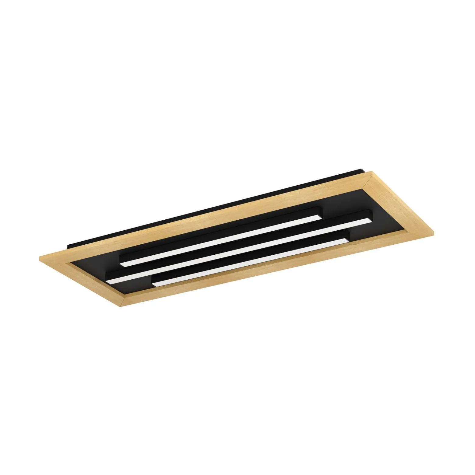 LED-Deckenlampe Tirrenara, Fernbedienung, 78x31cm