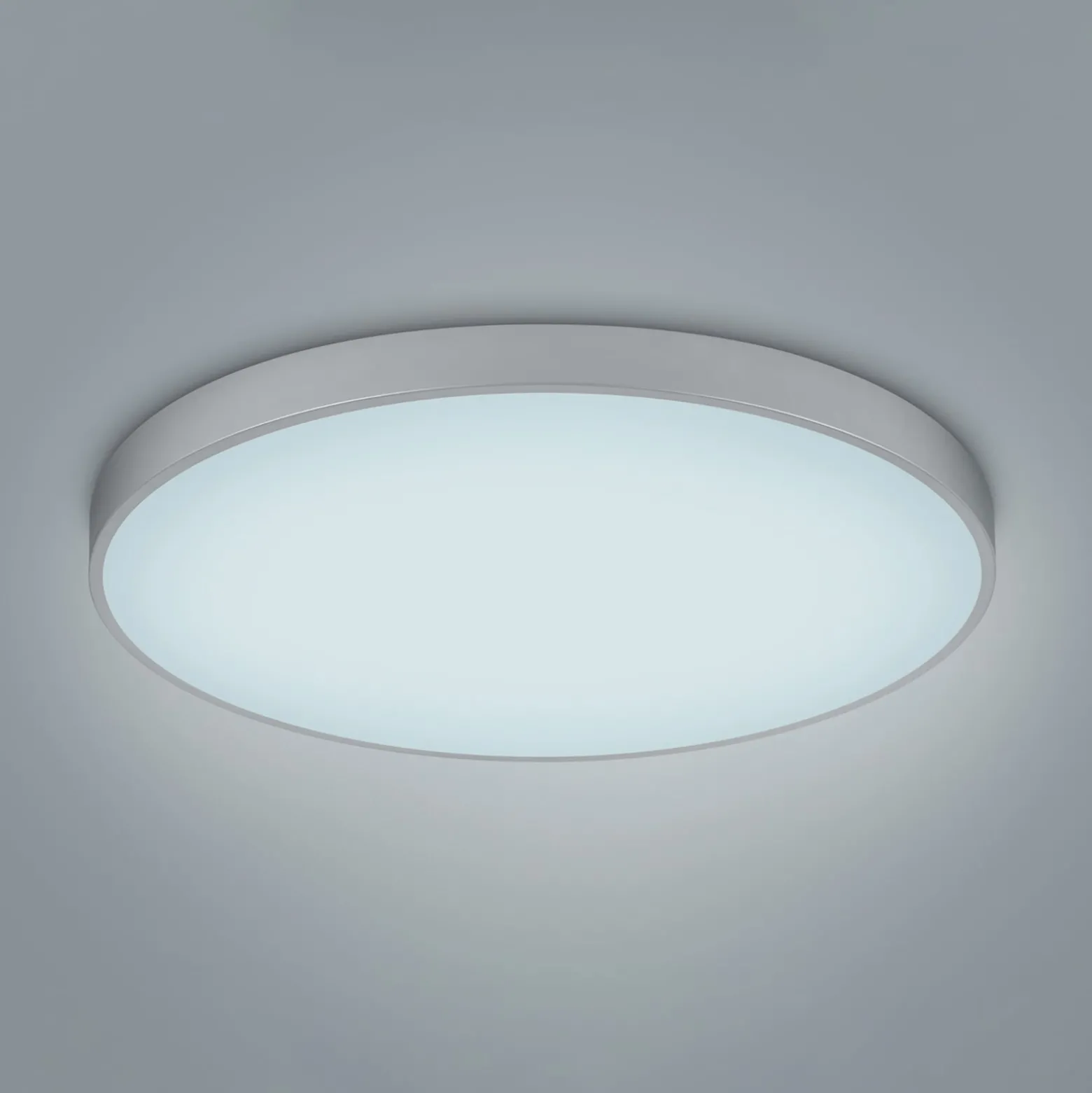 LED-Deckenlampe Waco, CCT, Ø 75 cm, titan