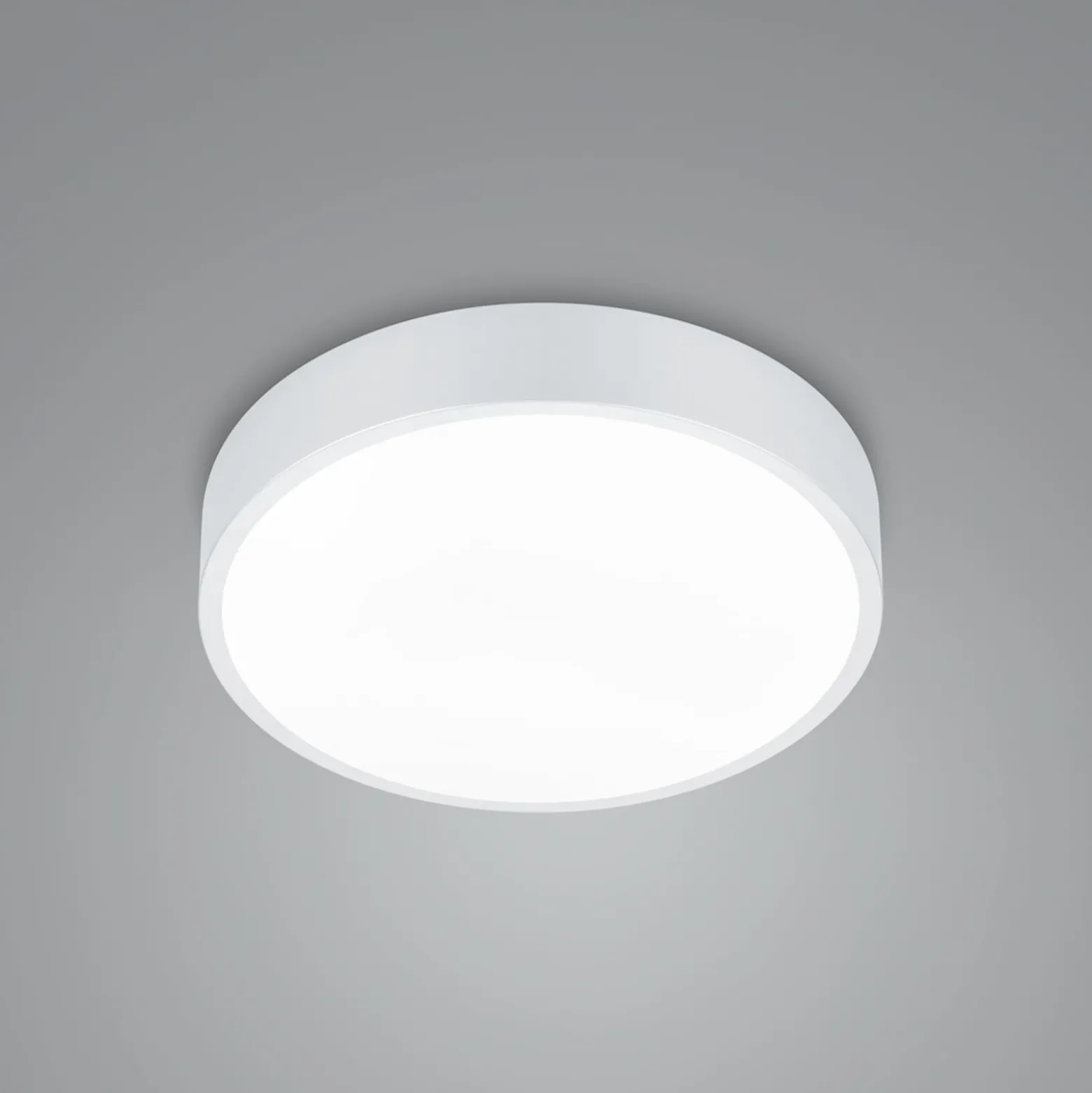 LED-Deckenlampe Waco, CCT, Ø 31cm, weiß matt