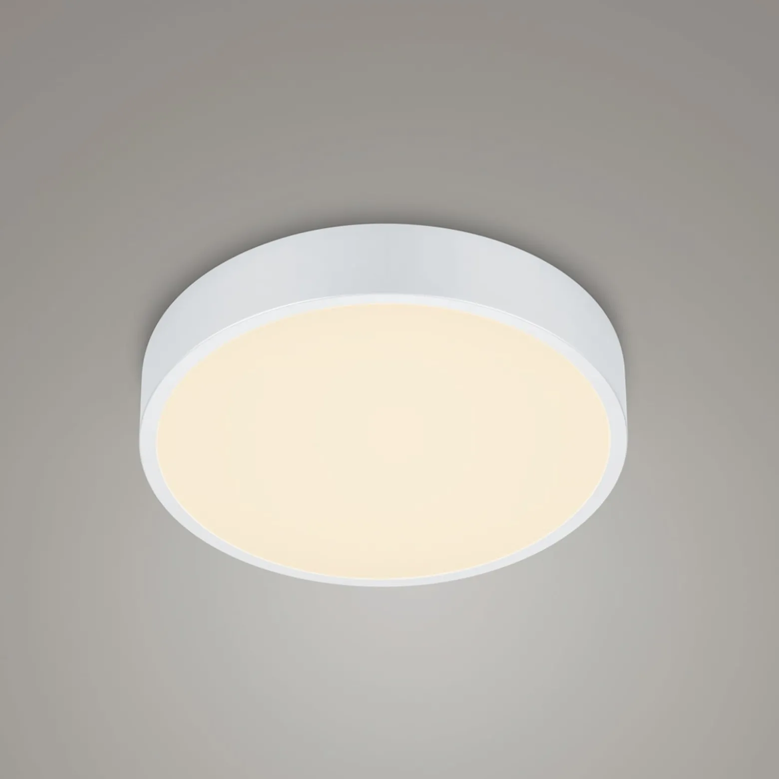 LED-Deckenlampe Waco, CCT, Ø 31cm, weiß matt