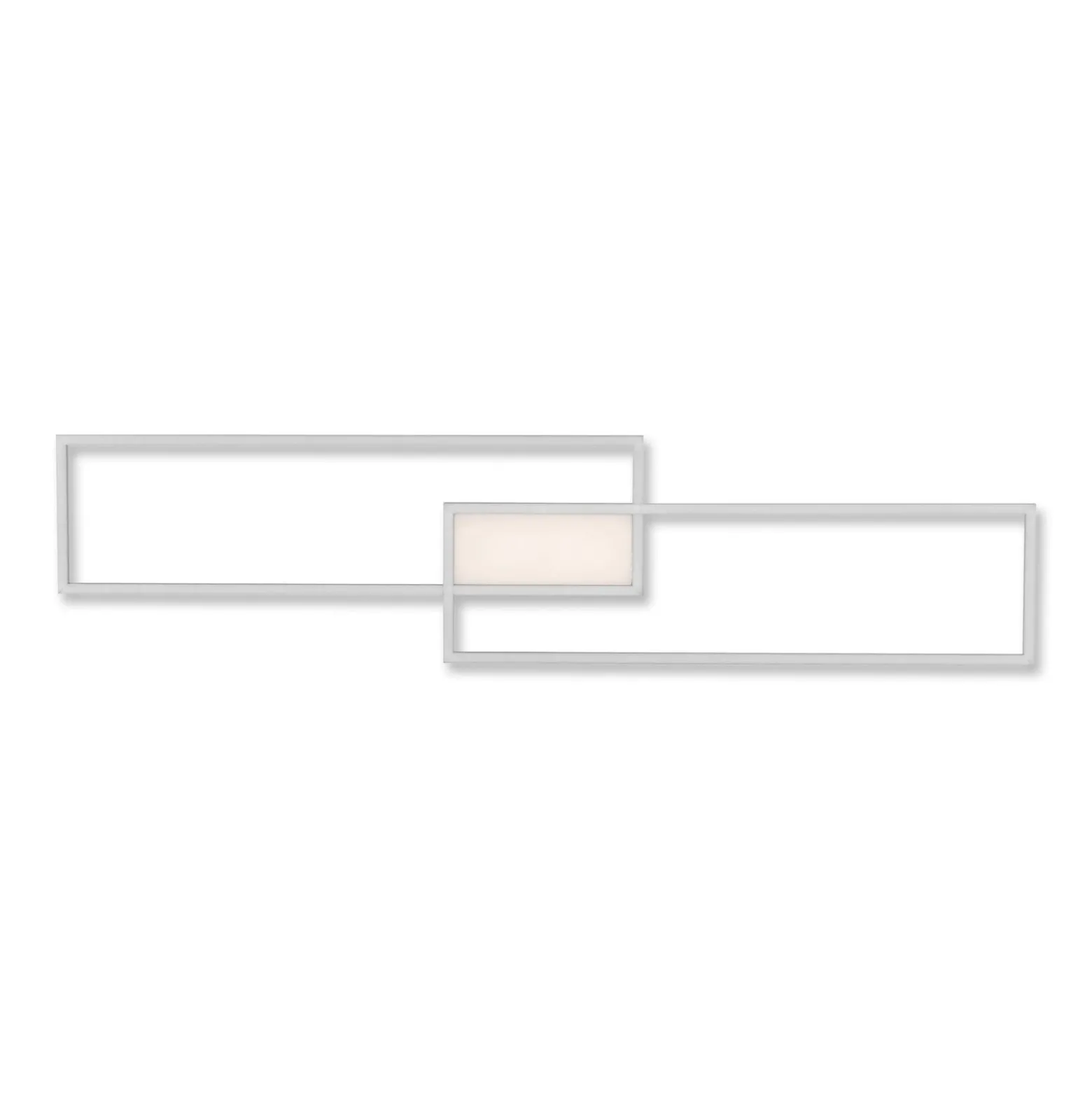 LED-Deckenleuchte Asmin, CCT, stahl, 109,5x25,7cm