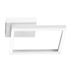 LED-Deckenleuchte Bard, 27x27cm, weiß