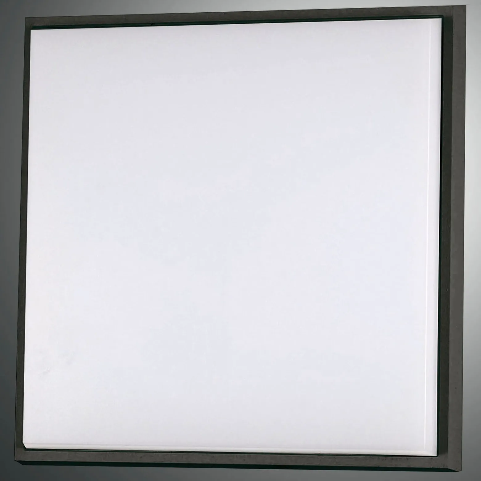 LED-Deckenleuchte Desdy, 30x30 cm, IP54, schwarz