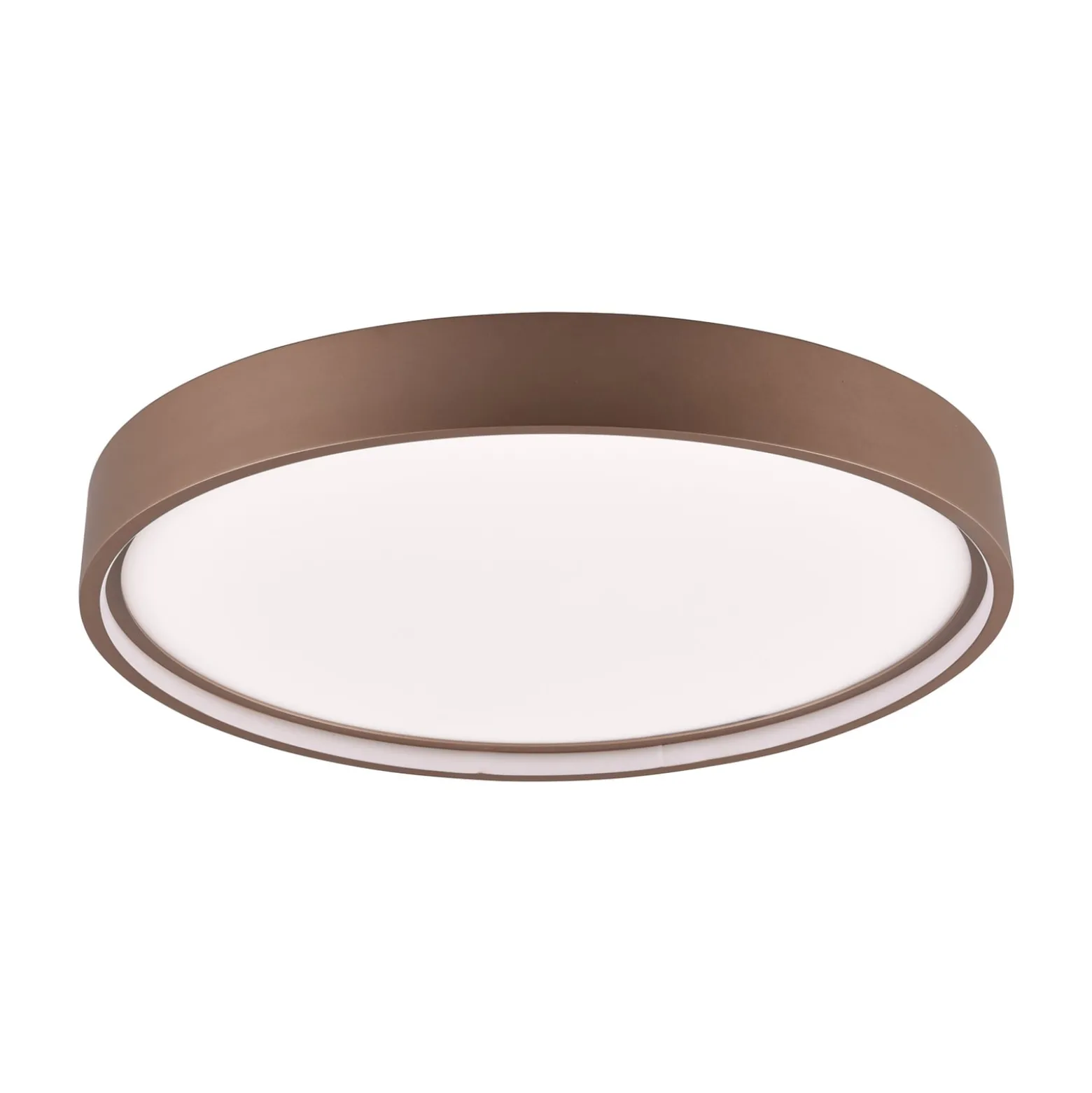 LED-Deckenleuchte Doha, CCT, kaffeefarben