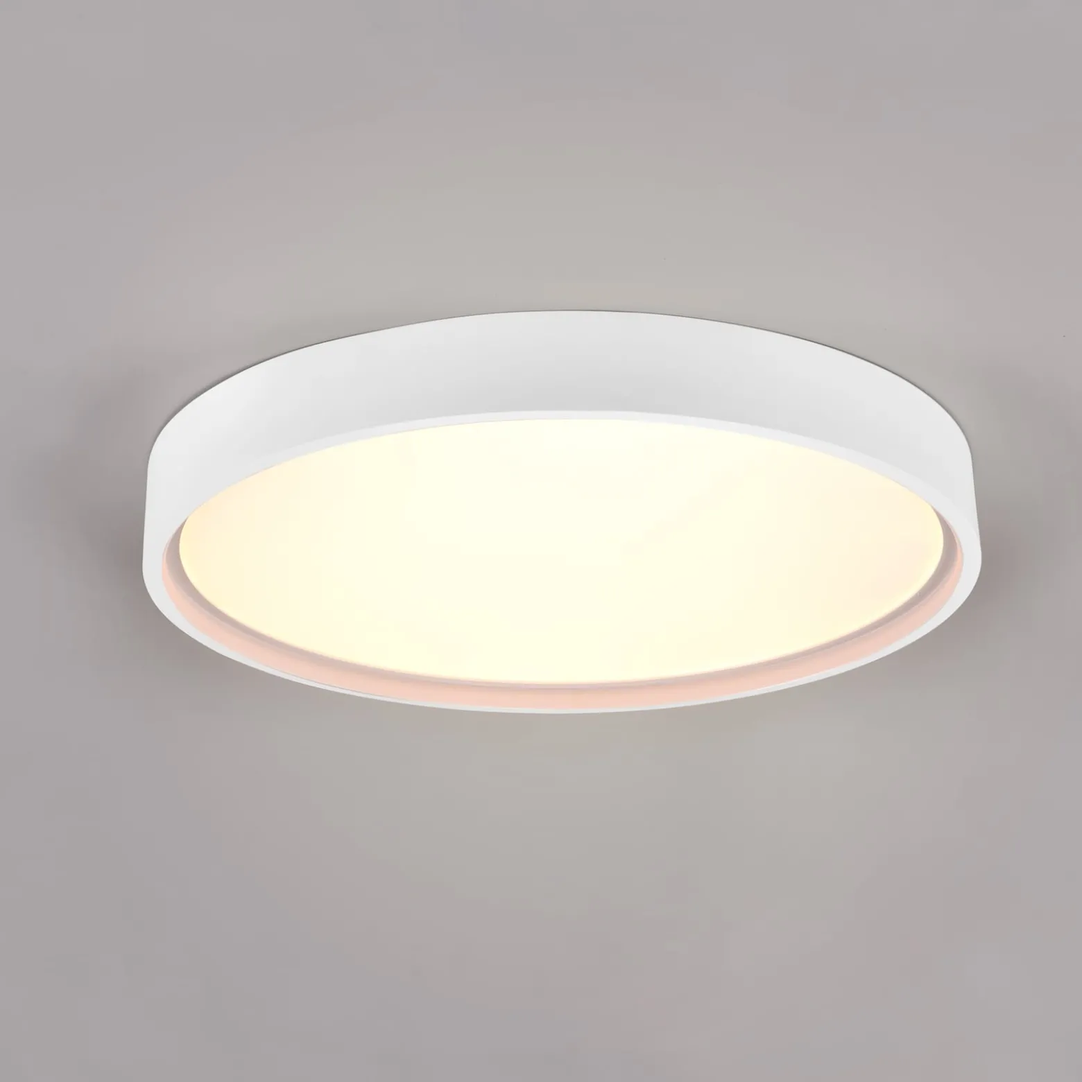 LED-Deckenleuchte Doha, CCT, weiß matt
