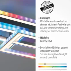LED-Deckenleuchte Felix60, 54 cm x 33,5 cm