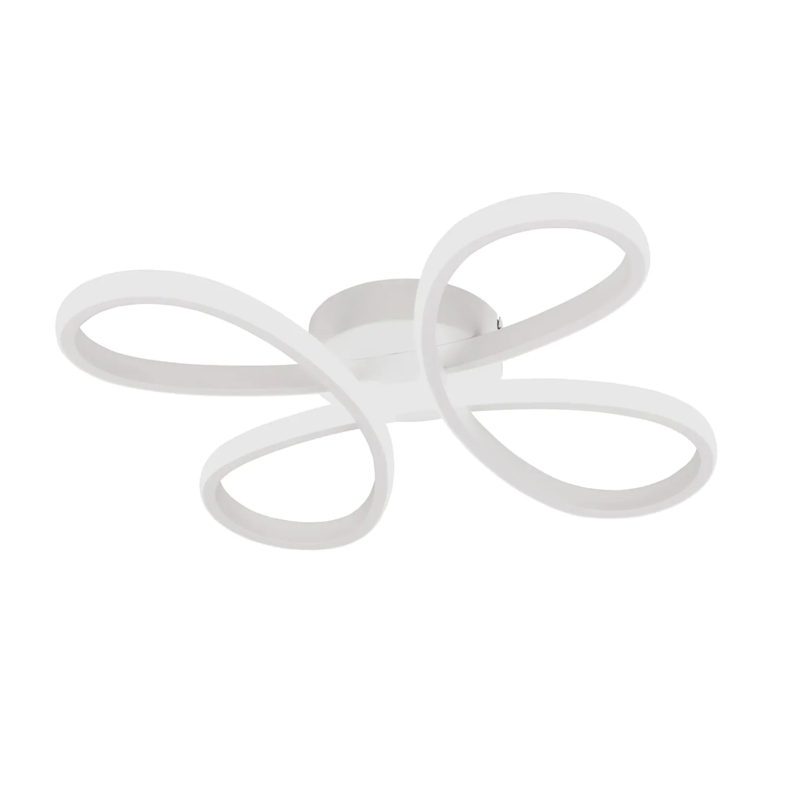 LED-Deckenleuchte Fly, weiß matt, 4.000 K, 40 cm x 40 cm