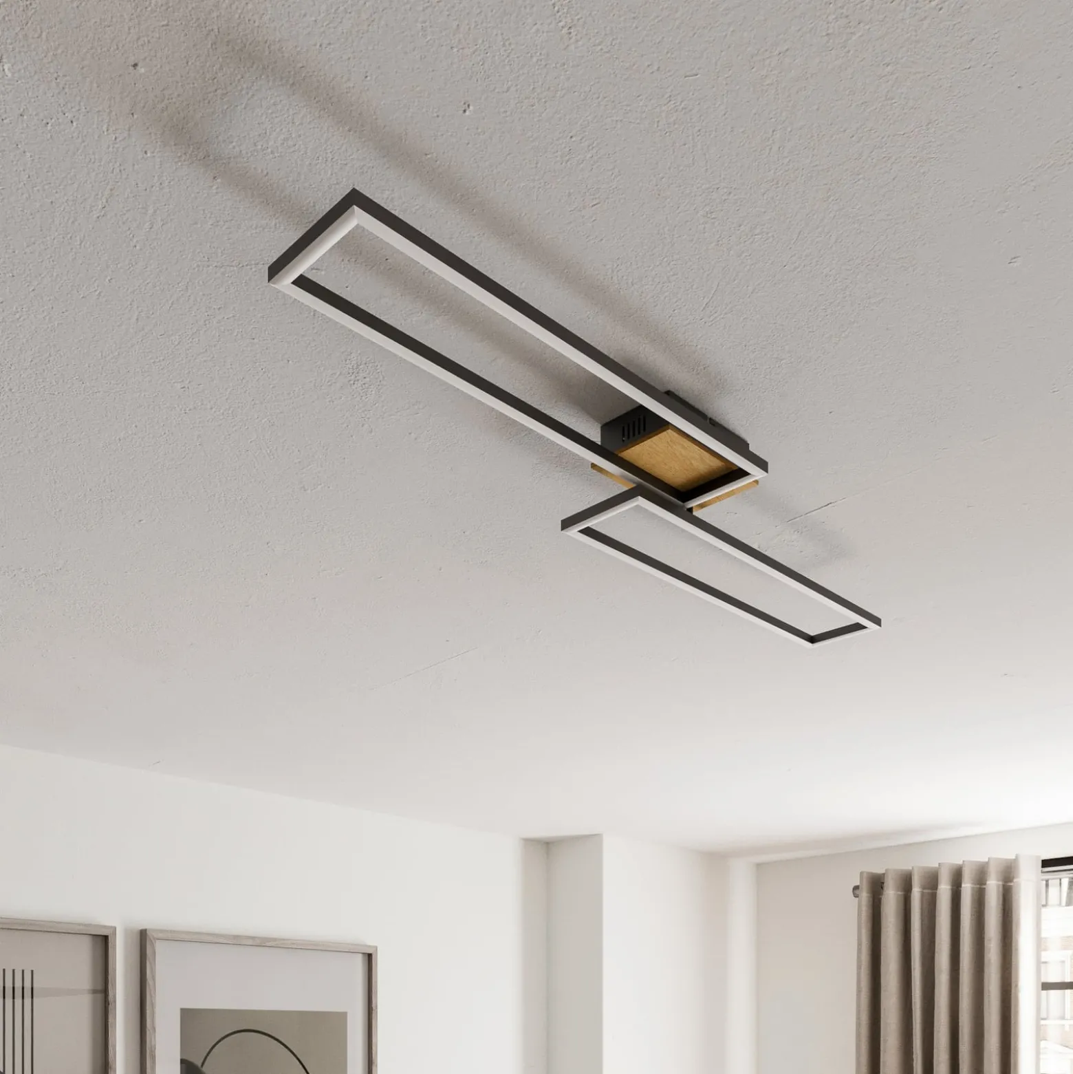 LED-Deckenleuchte Frame, Fernbedienung