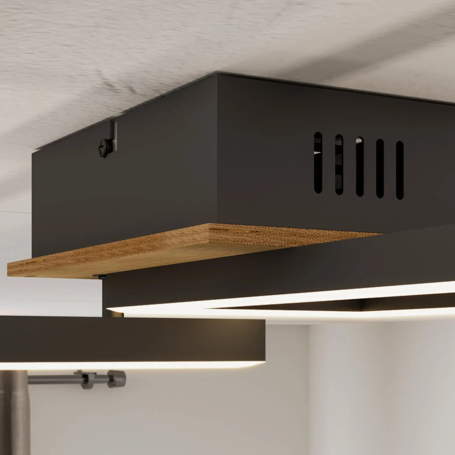 LED-Deckenleuchte Frame, Fernbedienung
