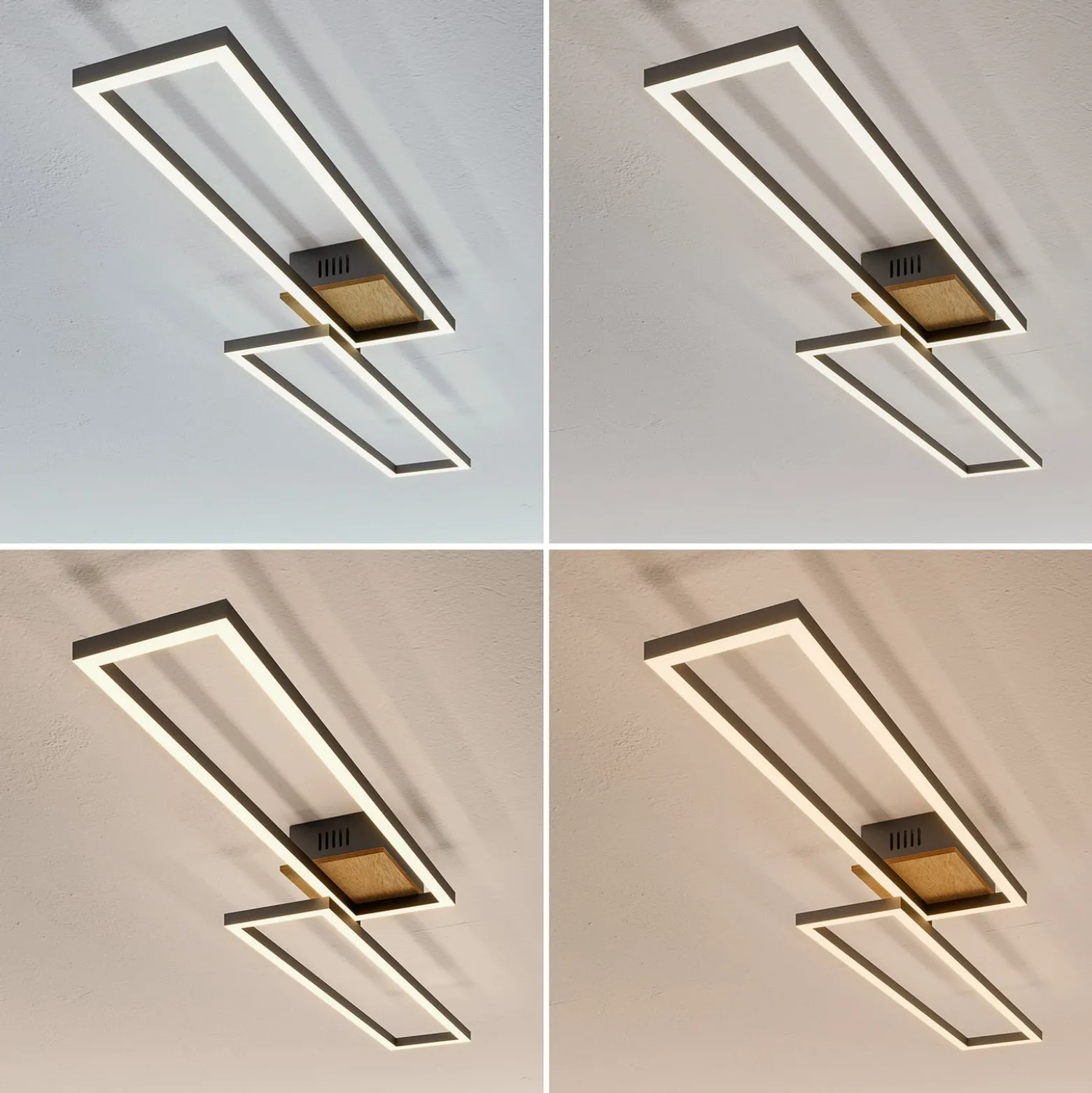 LED-Deckenleuchte Frame, Fernbedienung