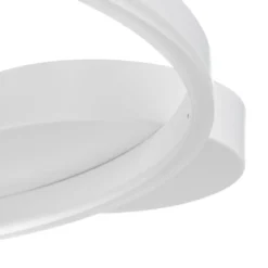 LED-Deckenleuchte Giotto 1fl., weiß
