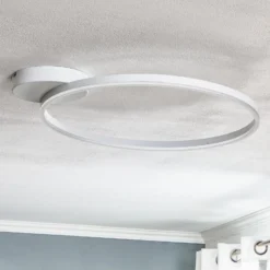 LED-Deckenleuchte Giotto 1fl., weiß