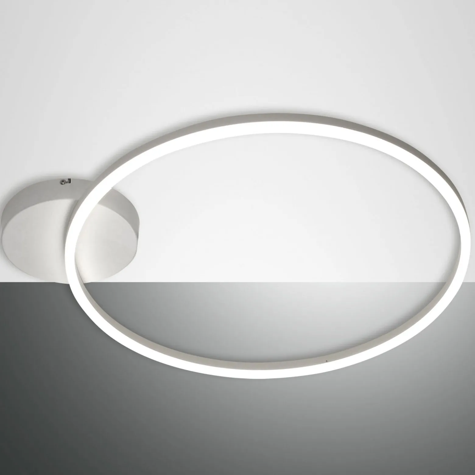 LED-Deckenleuchte Giotto 1fl., weiß