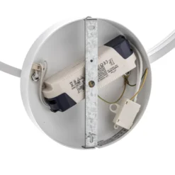 LED-Deckenleuchte Giotto 1fl., weiß