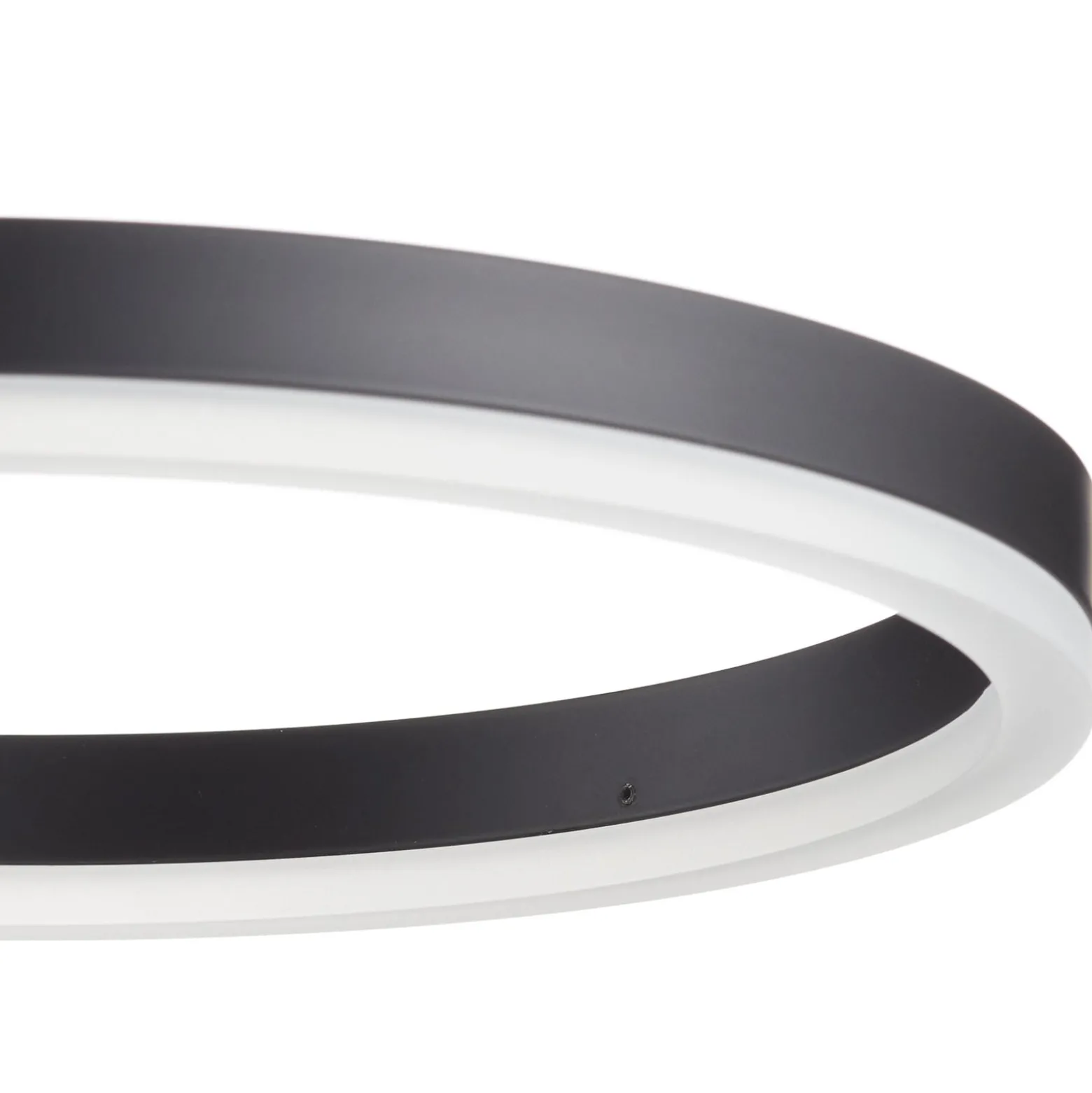 LED-Deckenleuchte Giotto, zweiflammig, schwarz