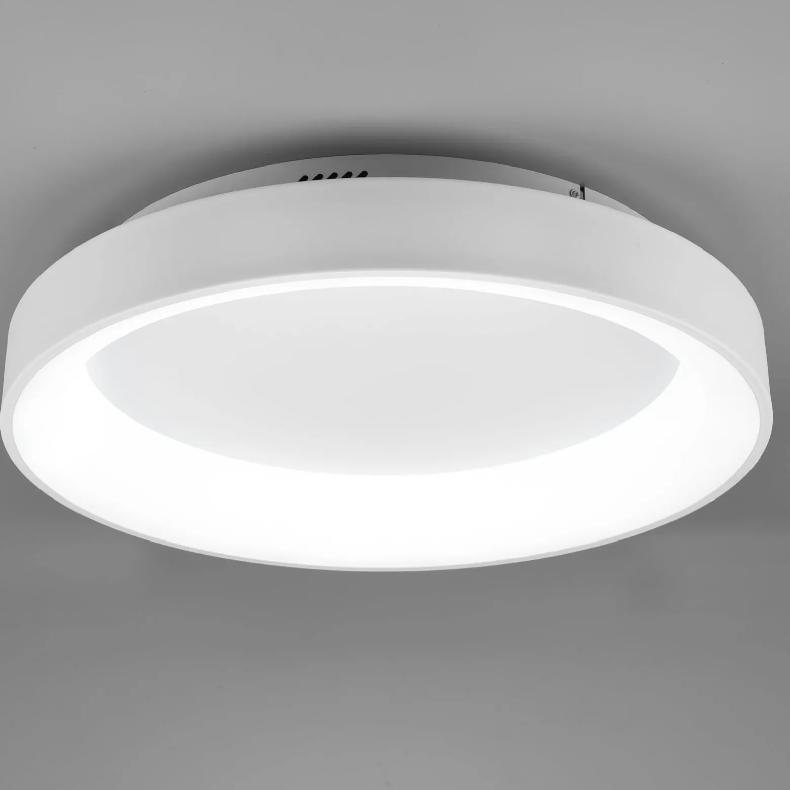 LED-Deckenleuchte Girona mit Fernbedienung, weiß
