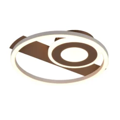 LED-Deckenleuchte Horus, coffee, 2.500 lm, 3.000 K, Metall