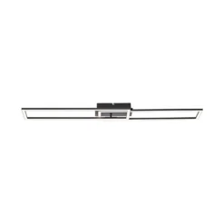 LED-Deckenleuchte Iven, dim, schwarz, 101,6x19,8cm