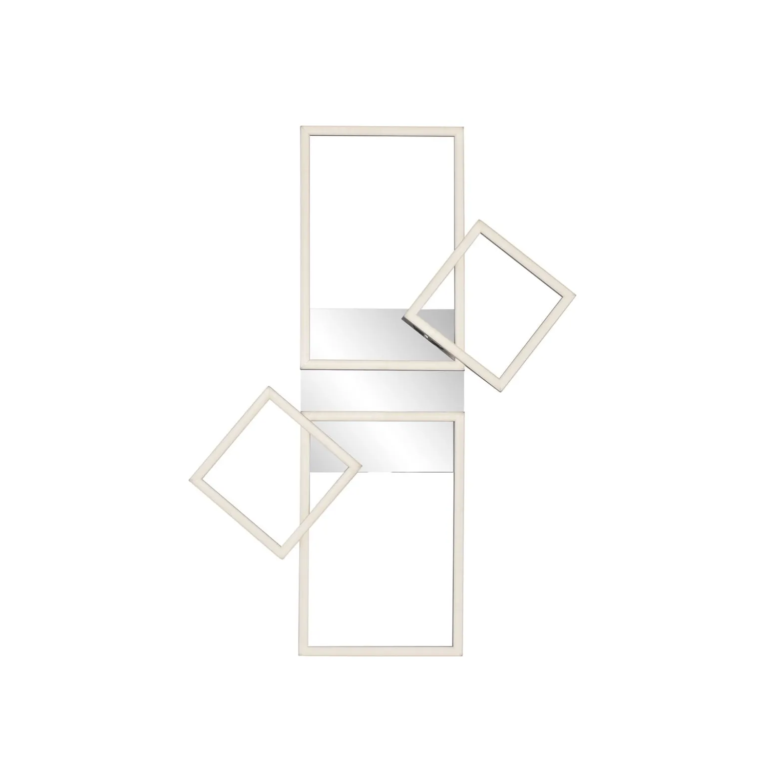LED-Deckenleuchte Iven, stahl, 32,4x30cm