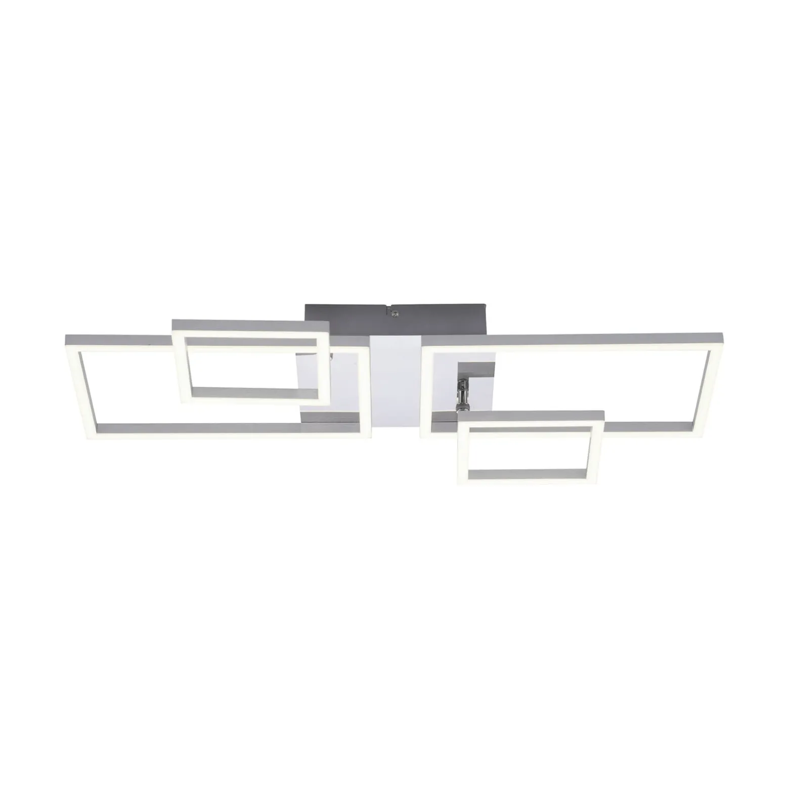 LED-Deckenleuchte Iven, stahl, 32,4x30cm