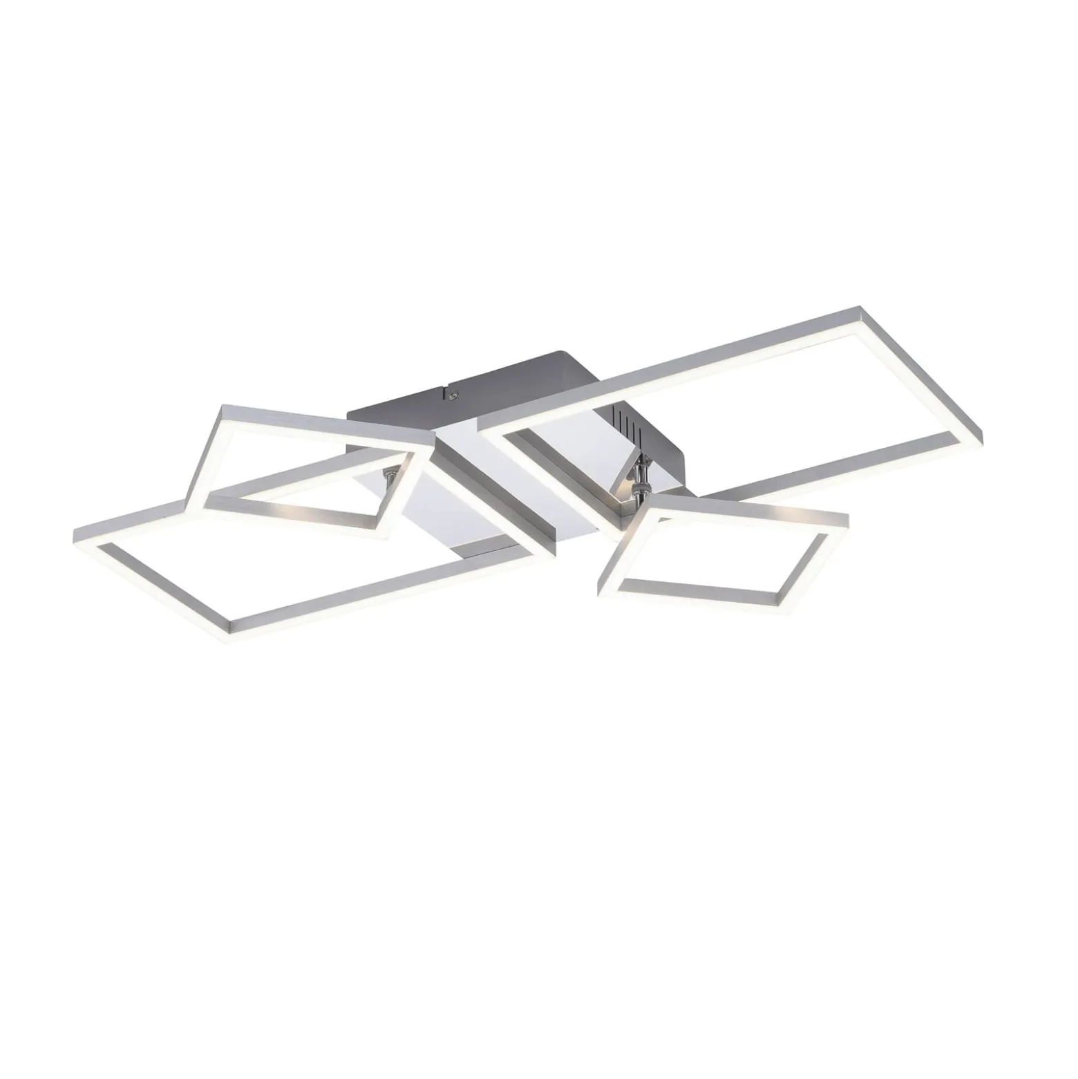 LED-Deckenleuchte Iven, stahl, 32,4x30cm