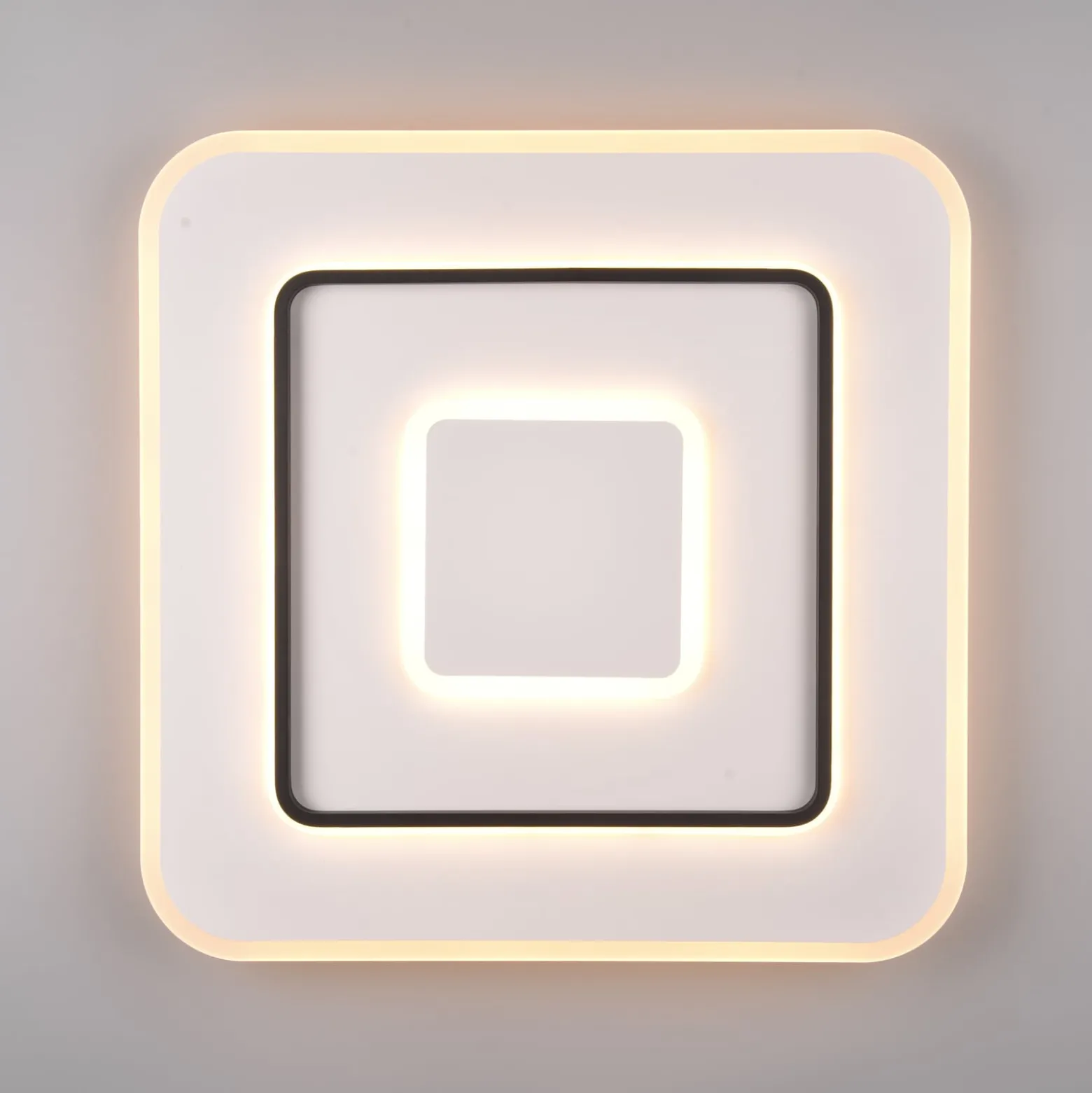 LED-Deckenleuchte Jora eckig, 60 x 60 cm