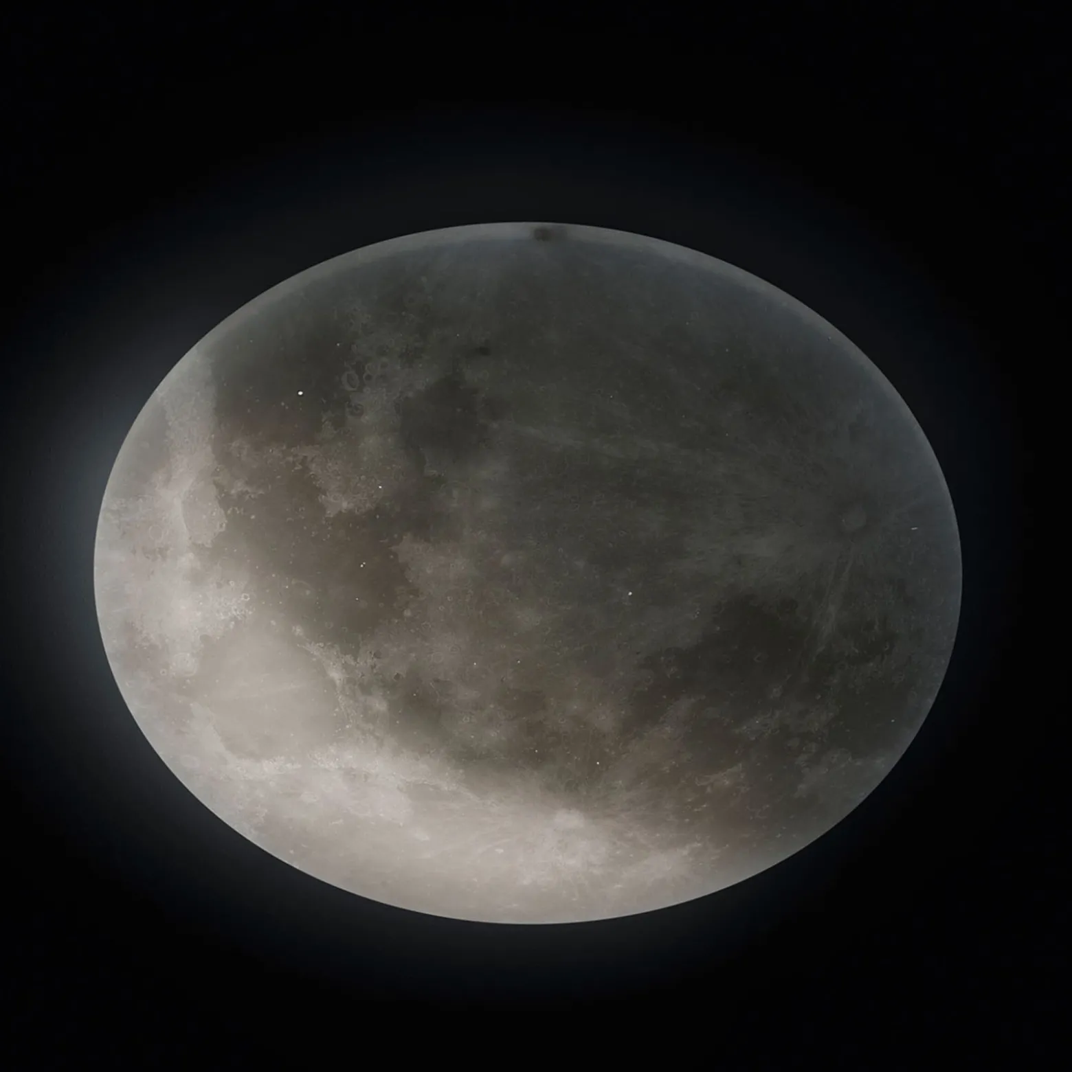 LED-Deckenleuchte Lunar mit Fernbedienung 60cm