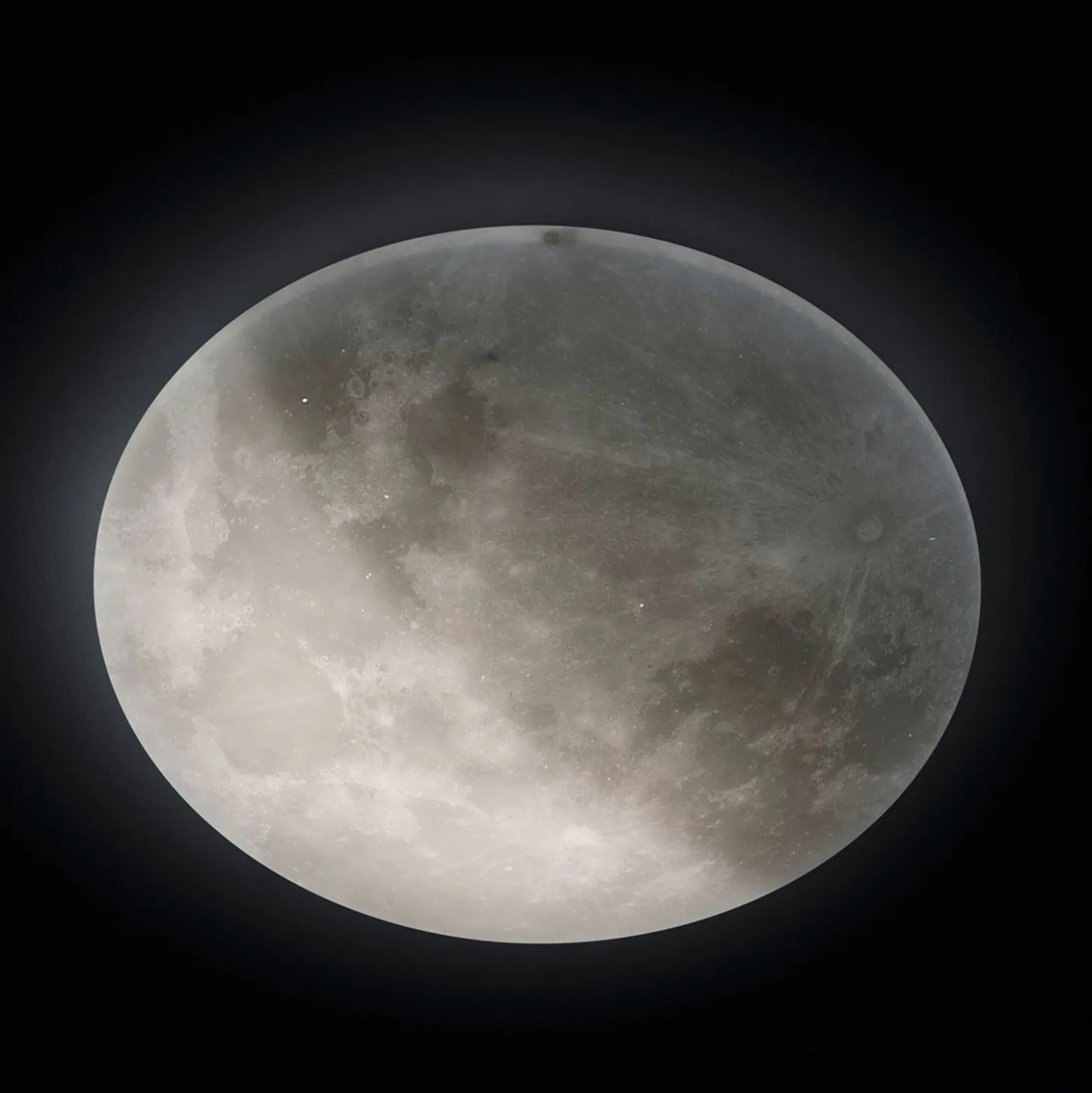 LED-Deckenleuchte Lunar mit Fernbedienung 60cm