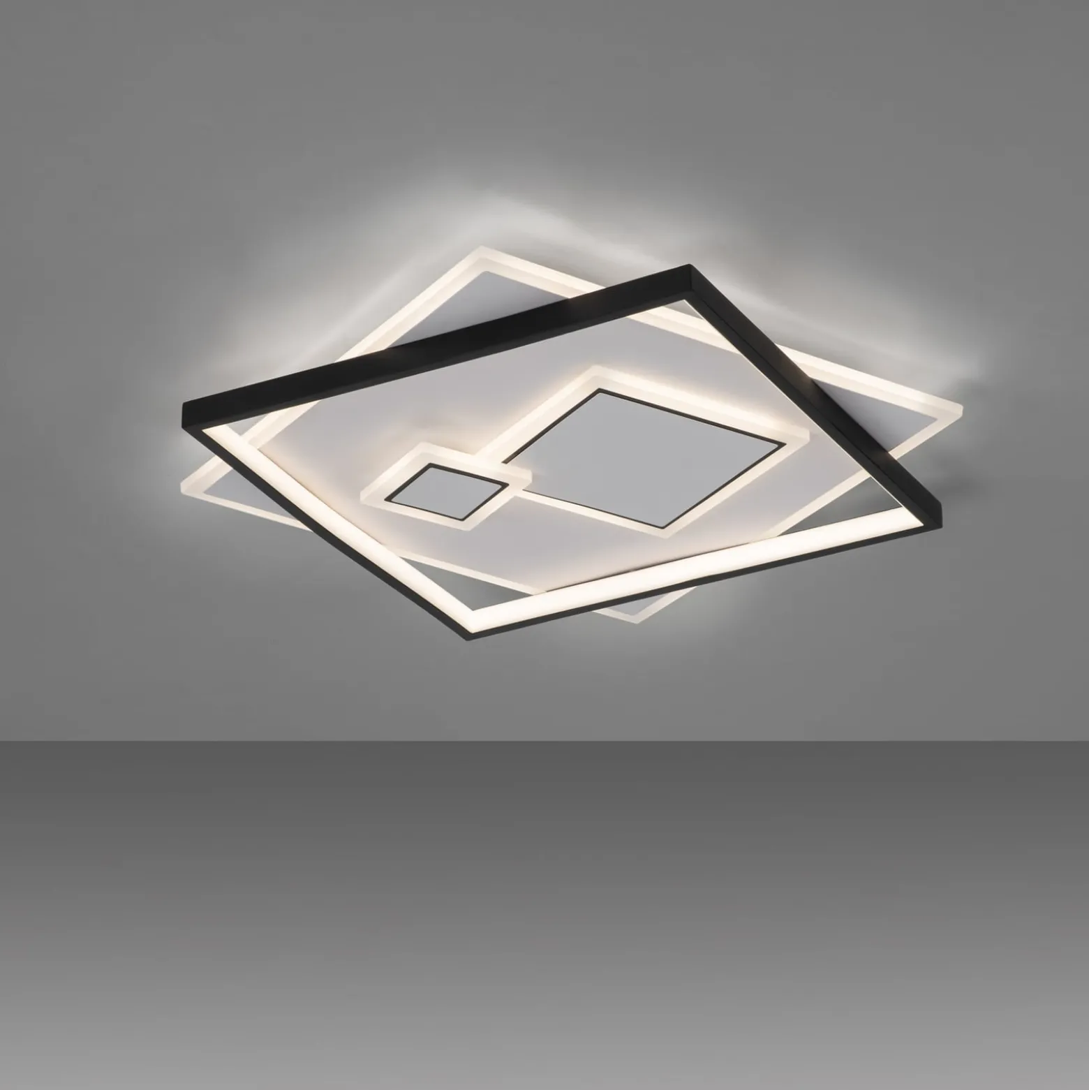 LED-Deckenleuchte Mailak 57x57cm