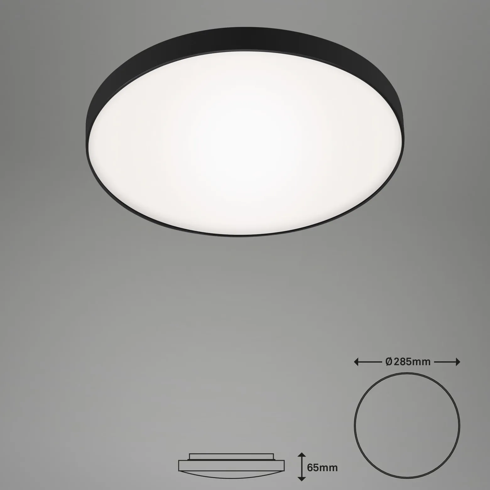 LED-Deckenleuchte Malbona, IP44