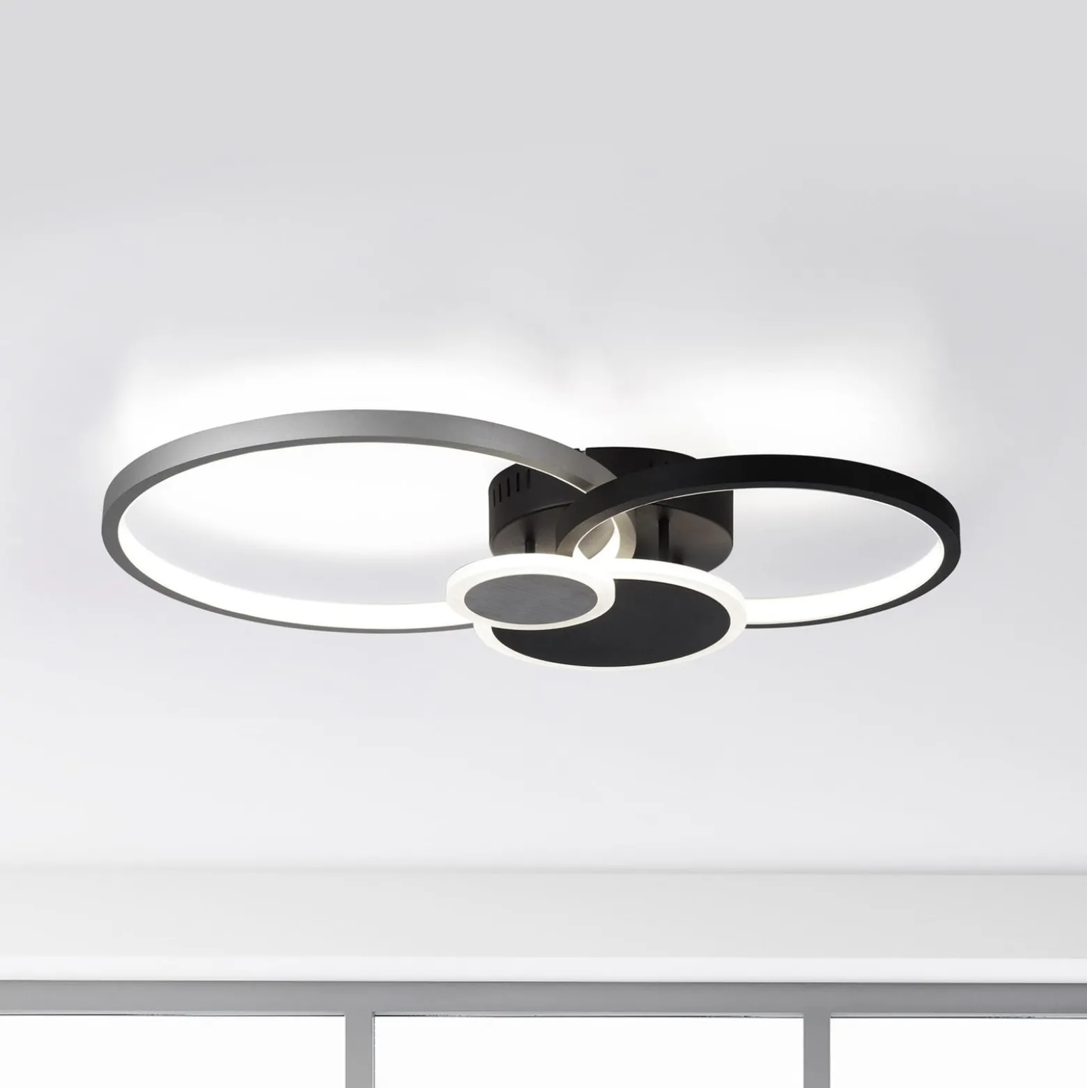 LED-Deckenleuchte Papilon, 58x48cm