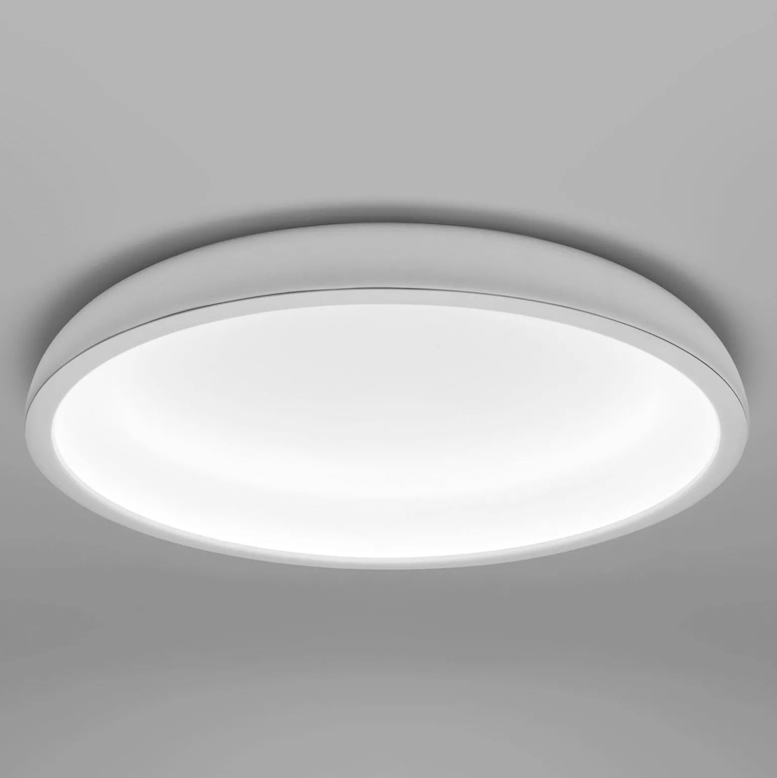 LED-Deckenleuchte Reflexio, Ø 46cm, weiß