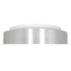 LED-Deckenleuchte Ringlede, 2.700 K, Ø 38 cm, silber, Metall