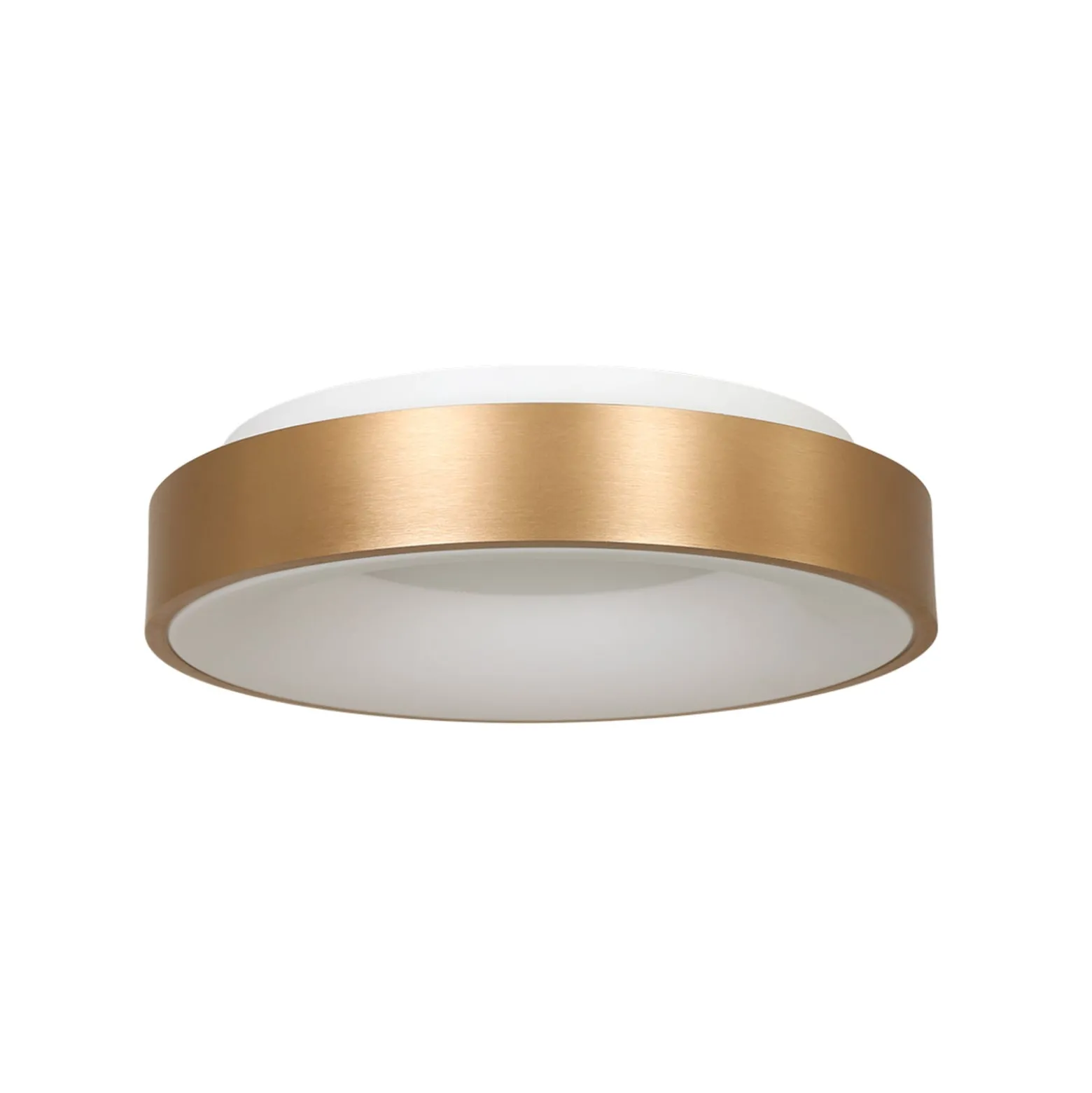 LED-Deckenleuchte Ringlede, 2.700 K, Ø 38 cm, gold, Metall