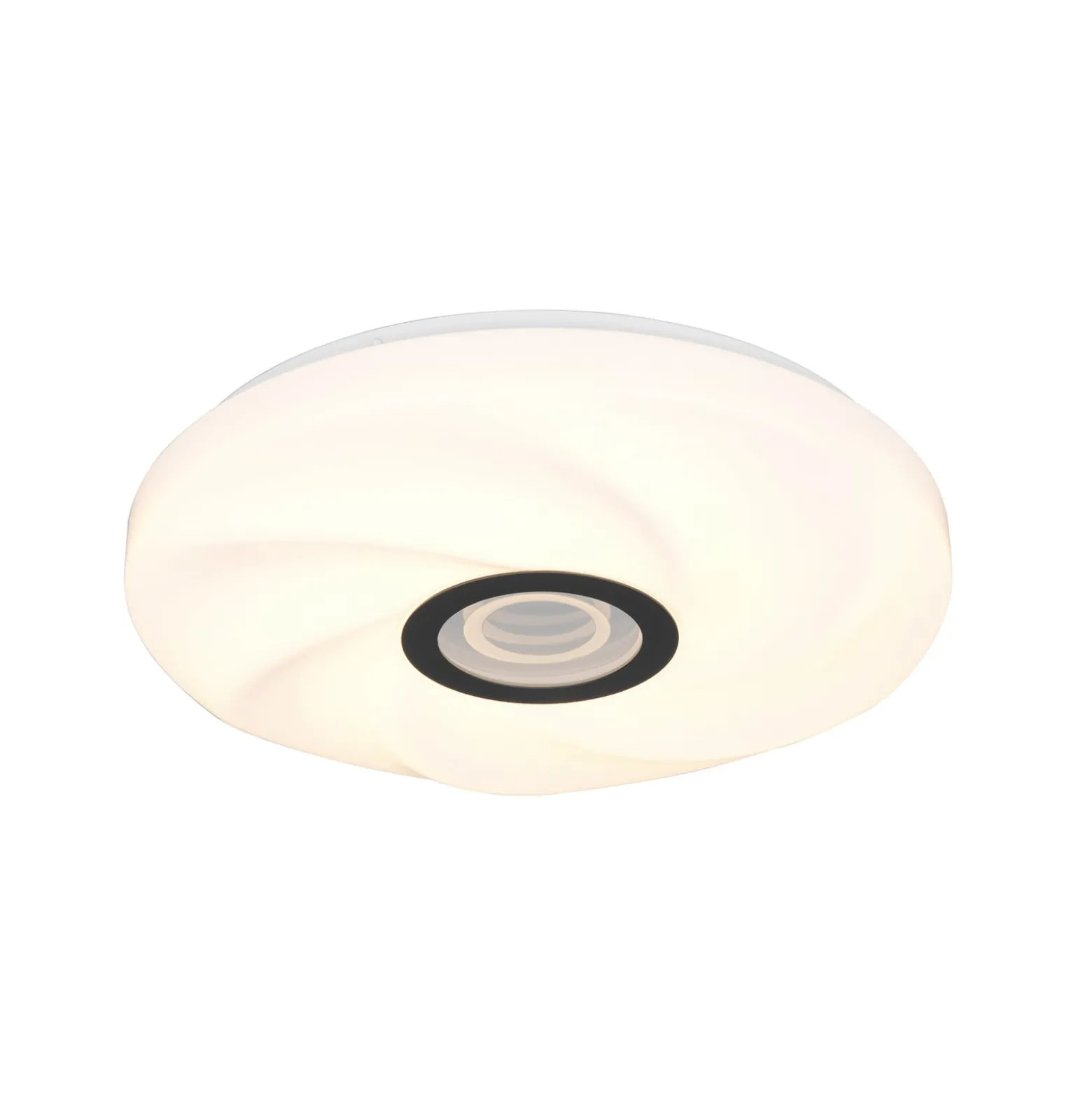 LED-Deckenleuchte Sano, weiß, Ø 39 cm, CCT, Fernbedienung