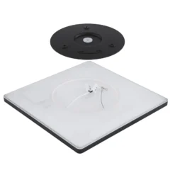 LED-Deckenleuchte Sapana, eckig, dimmbar, schwarz