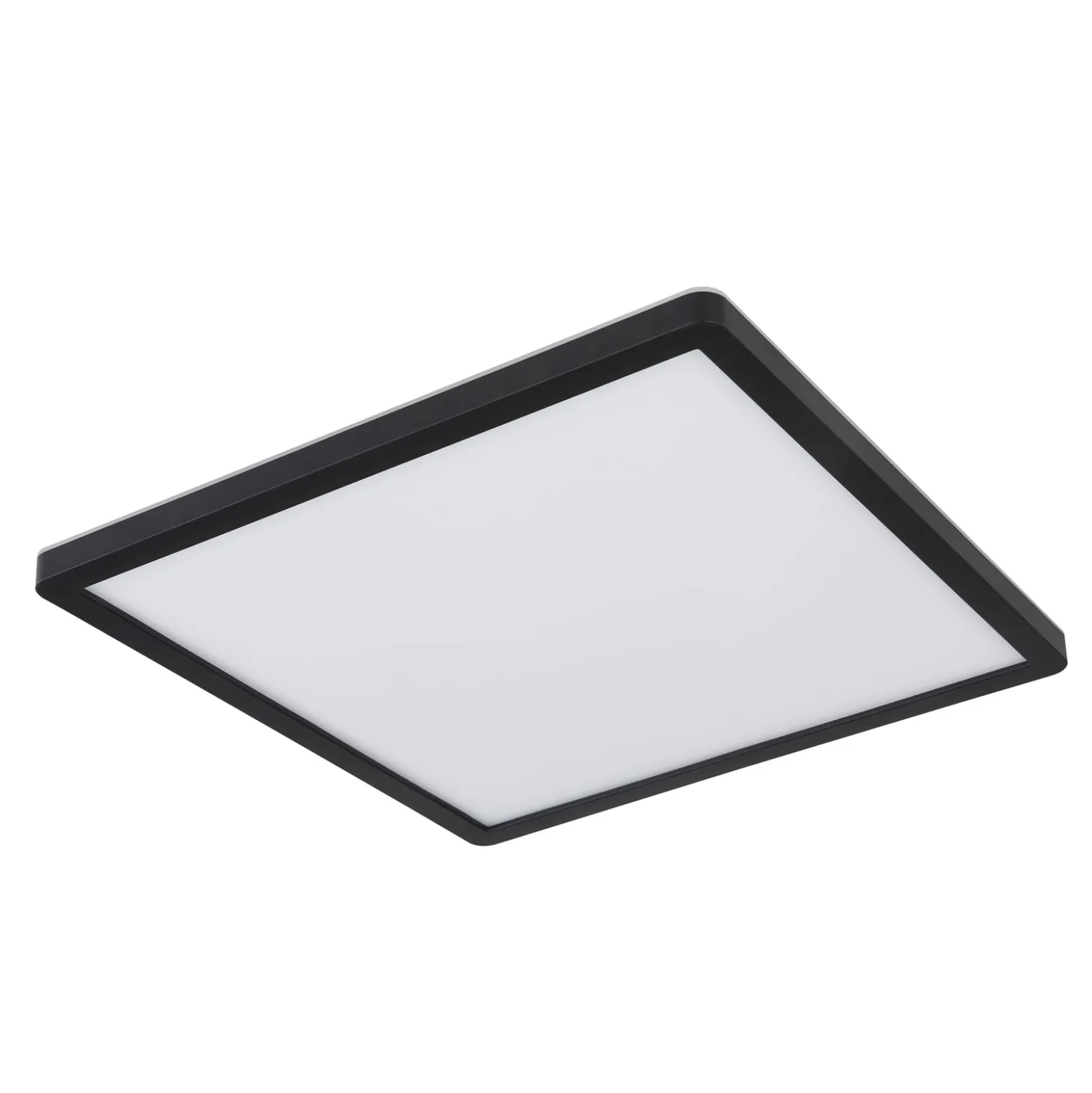 LED-Deckenleuchte Sapana, eckig, dimmbar, schwarz