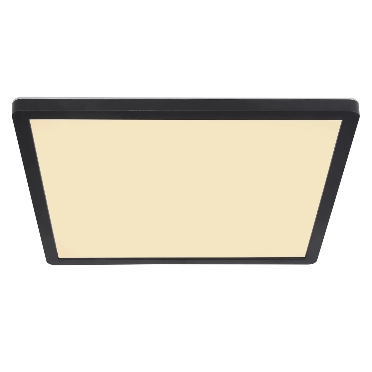 LED-Deckenleuchte Sapana, eckig, dimmbar, schwarz