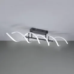 LED-Deckenleuchte Sequence, dimmbar, CCT, alu