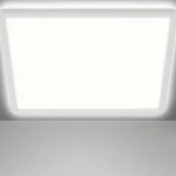 LED-Deckenleuchte Slim, eckig 29,3 x 29,3 cm