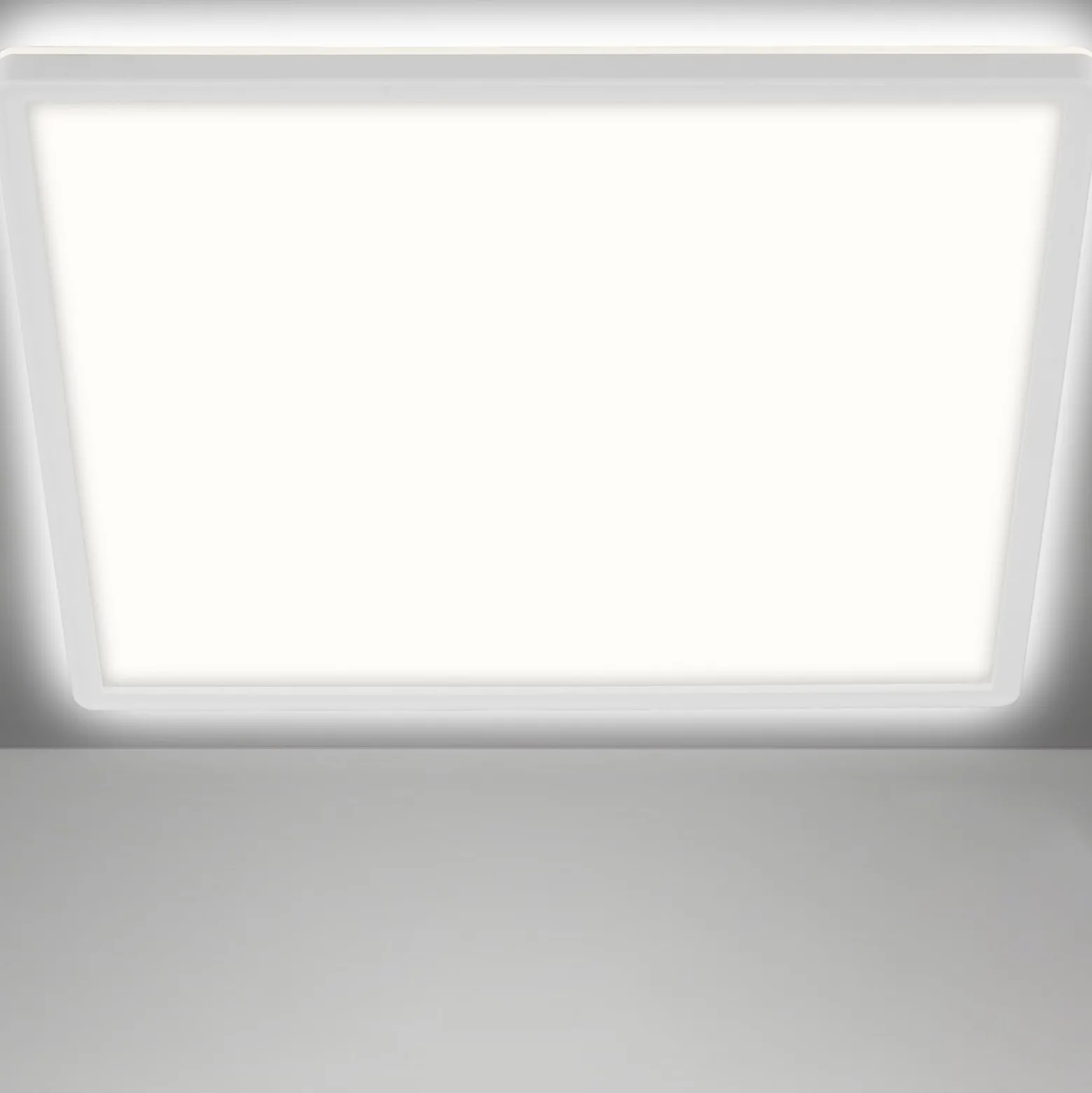 LED-Deckenleuchte Slim, eckig 29,3 x 29,3 cm