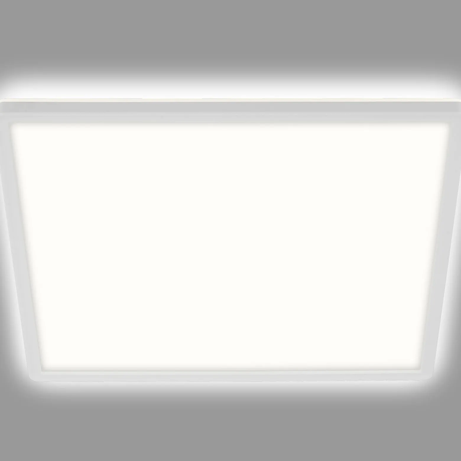 LED-Deckenleuchte Slim, eckig 42 x 42 cm
