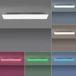 LED-Deckenleuchte Yukon 100x25cm, RGB/CCT