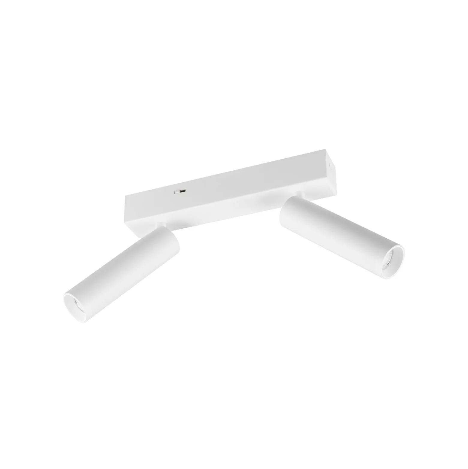 LED-Deckenspot Ambala, 2-fl., weiß, Metall, CCT, dimmbar