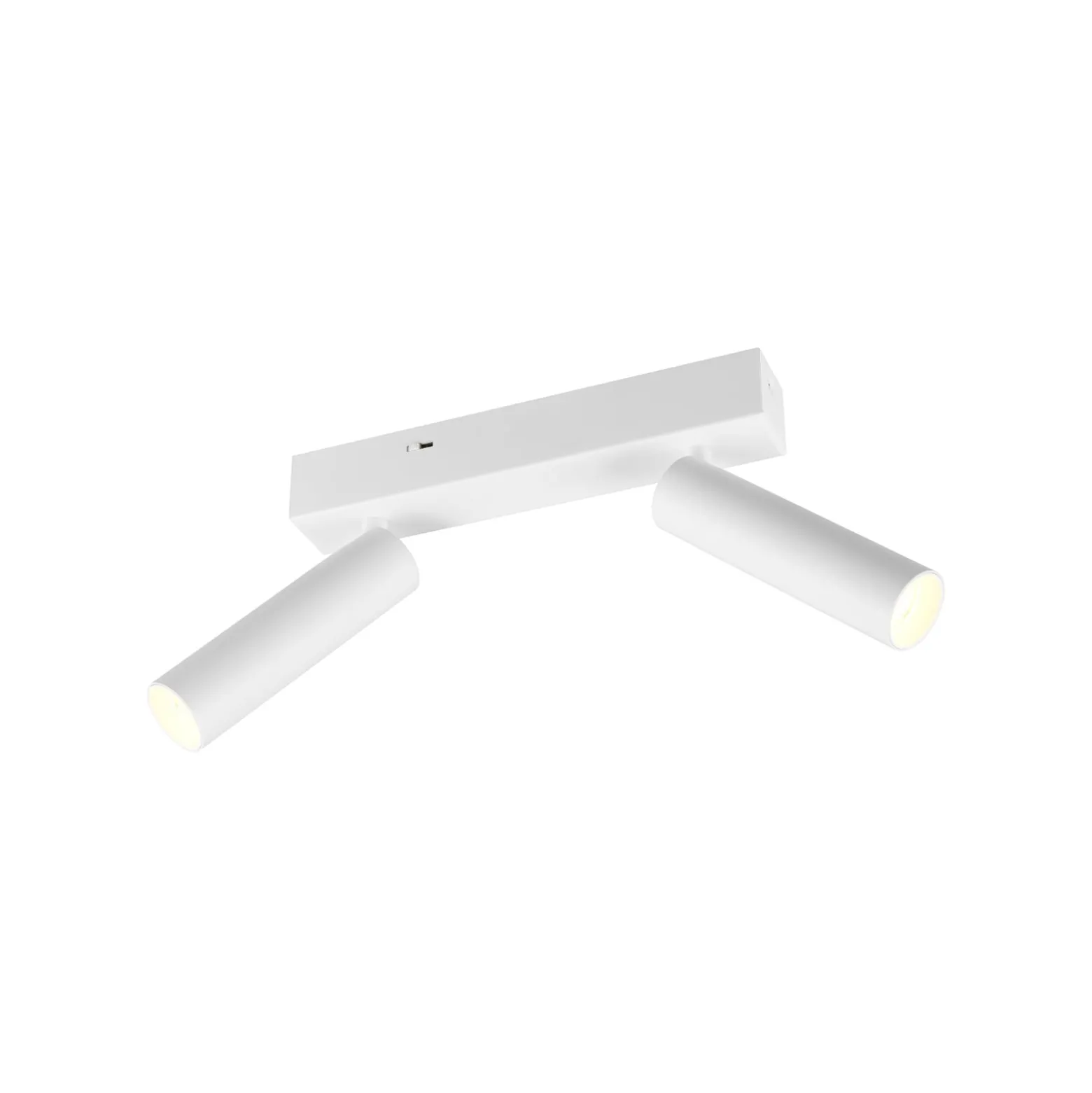 LED-Deckenspot Ambala, 2-fl., weiß, Metall, CCT, dimmbar