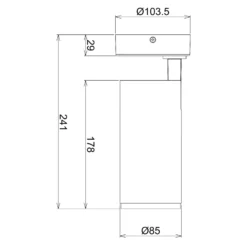 LED-Deckenstrahler Lucea, justierbar, 15 W Weiß